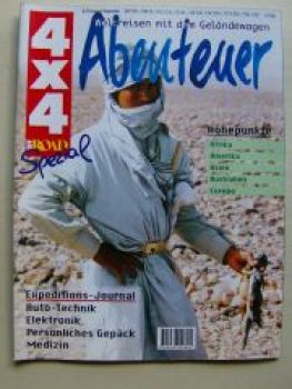 Off Road 4X4 Spezial Weltreisen mit dem Geländewagen 4/1995