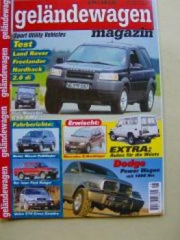 geländewagen magazin 8/1999