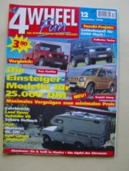4 Wheel Fun 12/1998 Trax Gurkha, Daihatsu Terios, Jimny,ML230