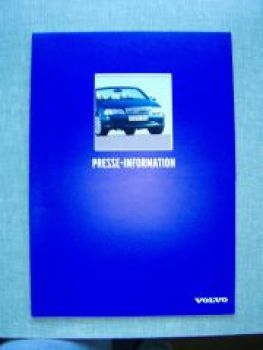 Volvo Pressemappe IAA 1999 S80 Executive ISOFIX +Fotos