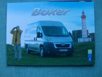 Peugeot Boxer Pressemappe 2006 +Fotos