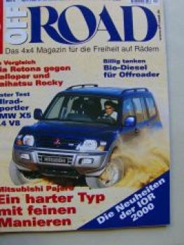 Off Road 4/2000 Kia Retona gegen Galloper und Rocky