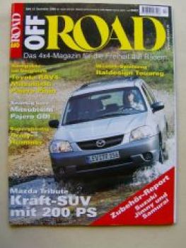 Off Road 12/2000 Italdesign Touareg, Mazda Tribute,Hummer H1