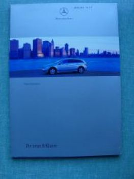 Mercedes Benz Pressemappe R-Klasse W251 2005
