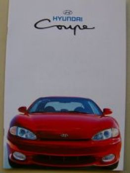 Hyundai Coupè Prospekt März 1999 NEU