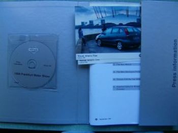Nissan Almera Pressemappe 1999 +Fotos +CD+Dias