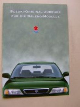 Suzuki Baleno Original Zubehör August 1997
