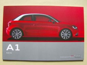 Audi A1 Prospekt September 2010 1.2TFSI 1.4TFSI 1.6TDI NEU Typ8X