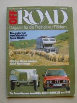 Off Road 2/1986 BMW 325ix E30,Nissan Overland