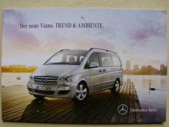 Mercedes Benz Viano Trend Ambiente Januar 2010 +Preisliste