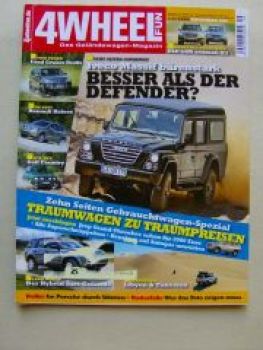 4 Wheel Fun 9/2008 Iveco Massif, GLK vs. BMW X3 E83