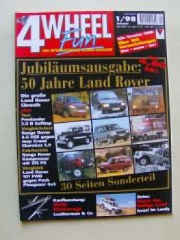 4 Wheel Fun 1/1998 Jubiläumsausgabe 50 Jahre Land Rover