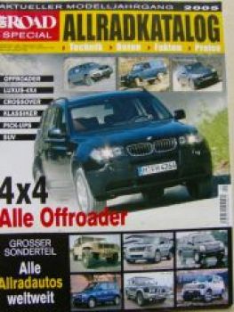 Off Road Special Allradkatalog 2005 +Weltweit 4X4 Alle Offroader