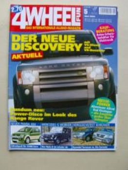 4 Wheel Fun 5/2004 Discovery, Panda 4x4,G Worker