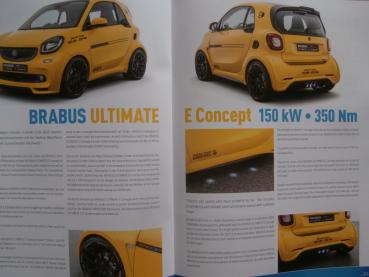 Brabus News 40 Jahre 1977-2017 Ultimate E Concept +Rocket 900 Cabrio S63 4Matic Magazin Deutsch Englisch