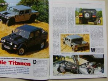 4 Wheel Fun 11/1999 Hummer H1 vs.Lamborghini LM002,Pajero