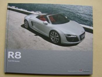Audi R8 Spyder Buch Juli 2010 NEU Rarität