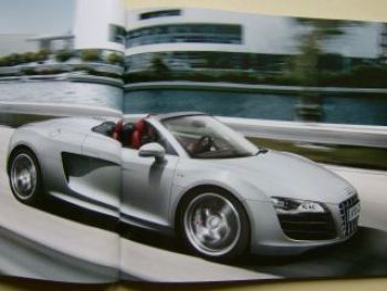 Audi R8 Spyder Buch Juli 2010 NEU Rarität