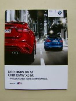 BMW X6 M E71 X5 E70 Prospekt September 2010 +Preisliste NEU