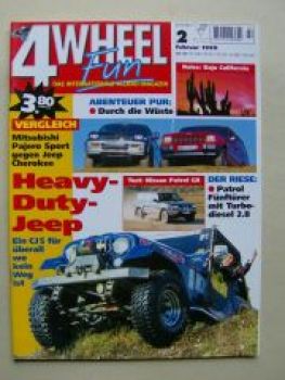 4 Wheel Fun 2/1999 Patrol Turbodiesel 2.8,CJ5