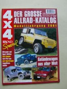 Off Road 4X4 Spezial 4/2000+Hummer H1, X5 E53