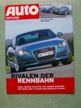 Auto Zeitung 20/2006 Audi TT 3.2 quattro Porsche Cayman