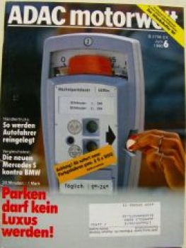 ADAC motorwelt Juni 1980 BMW 735i E23, 380SE W126 im Vergleich