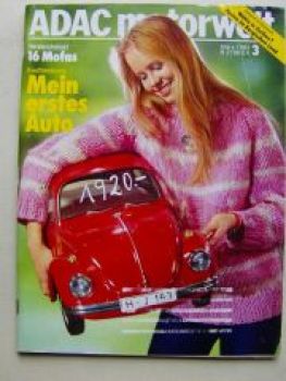 ADAC motorwelt März 1982 Opel Kadett, Ascona Diesel,Audi 80 CD