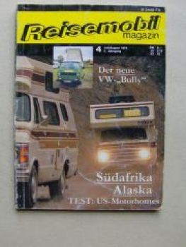 Reisemobil magazin 4/1979 VW T3 Bully,US-Motorhomes im Test