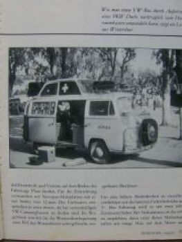 Reisemobil magazin 6/1978 Mercedes 406D (407),T2 mit Audi-Dach