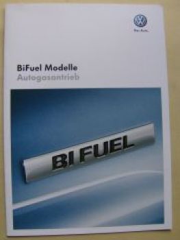 VW BiFuel Modelle Autogasantrieb März 2010 NEU