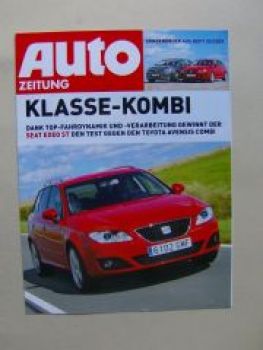 Auto Zeitung 20/2009 Seat Exeo ST gegen Toyota Avensis Combi