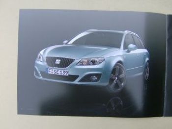 Seat Leon Zubehör Prospekt Juli 2009 NEU