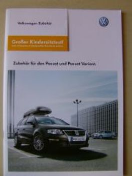 VW Passat +Variant Zubehör Prospekt September 2009 NEU