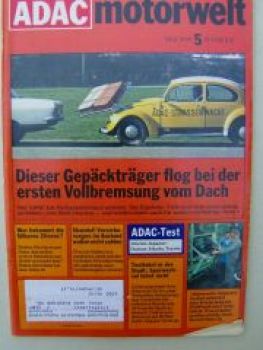 ADAC motorwelt Mai 1976 Vergleich Datsun Cherry vs. Toyota 1000