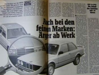 ADAC motorwelt März 1987 Lada Samara,Peugeot 506,Citroen DX