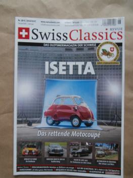 Swiss Classics Revue Nr.58-6 2016/17 Isetta, W108 W109 Kauferatung,Kaiser de Luxe 1951, Renault 5 Turbo,