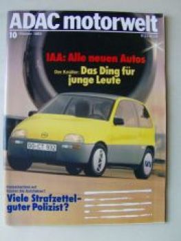 ADAC motorwelt Oktober 1983 Nissan Silvia, Honda CRX Coupè