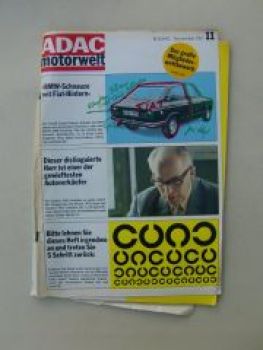 ADAC motorwelt November 1971 BMW 02 touring