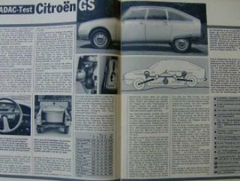 ADAC motorwelt Juli 1971 Citroen GS,Elektro-Auto