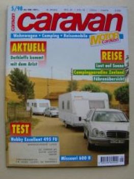 caravan 5/1998 Hobby Excellent 495 FU,Karmann Colorado S T4