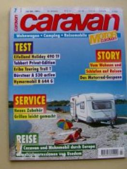 caravan 7/1998 Eifelland Holiday 490TF,Tabbert Privat-Edition