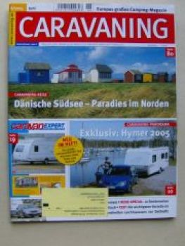 Caravaning 6/2004 E320CDI, Tabbert Vivaldi, Dänemark