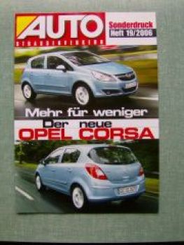 Auto Straßenverkehr 19/2006 Neue Opel Corsa D