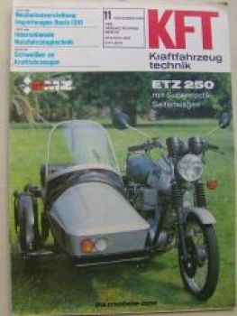 KFT 11/1983 Daia 1310, MZ ETZ250, Fiat Uno