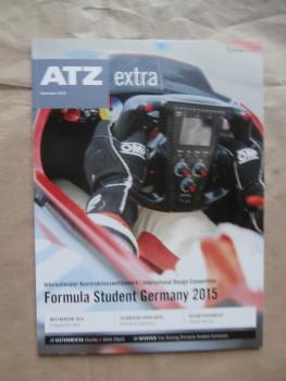 ATZ extra 11/2015 Formula Student Germany 2015 Technische Highlights,Interview Tim Hannig,