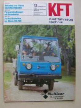 KFT 12/1979 Skoda 105/120, Multicar Dreiseitenkipper M 25 10 04