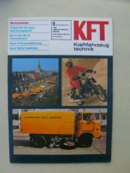 KFT 9/1977 Trabant 601, W-50 Spezialfahrzeug, MZ TS 125/150