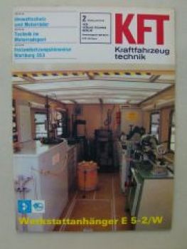 KFT 2/1976 Wartburg 353, Werkstattanhänger E 5-2/W