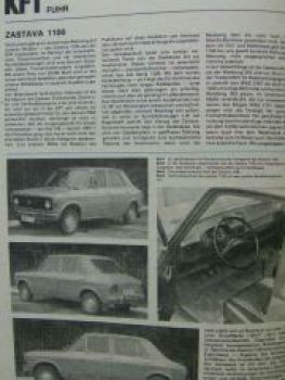 KFT 11/1975 Zastava 1100, Robur Feuerlöschfahrzeug LO2002 A